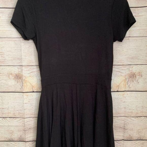 Forever 21 Black Wrap Top Romper - Picture 4 of 4